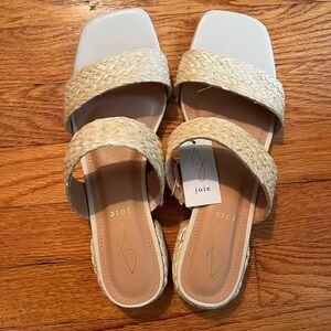 Avellini Ilaria Sartorial Women’s Woven Sandals. Size 9.5.